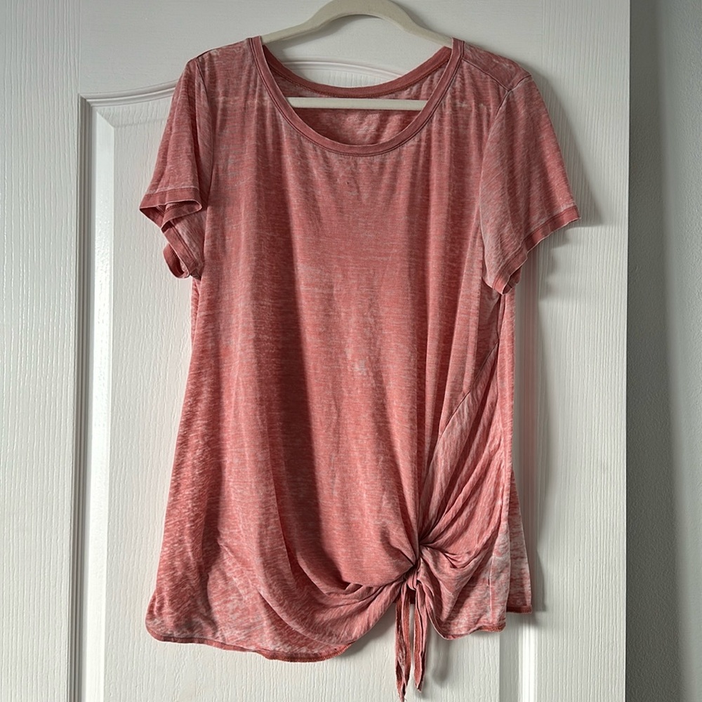 Pink Tied T-shirt